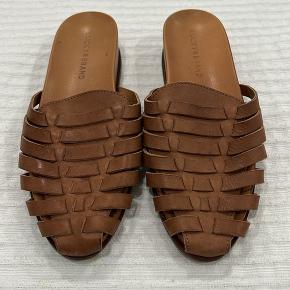 Lucky brand woven leather mules - Picture 7 of 7